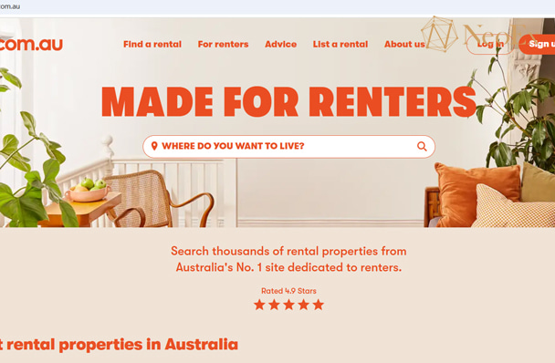 وبسایت معتبر rent استرالیا