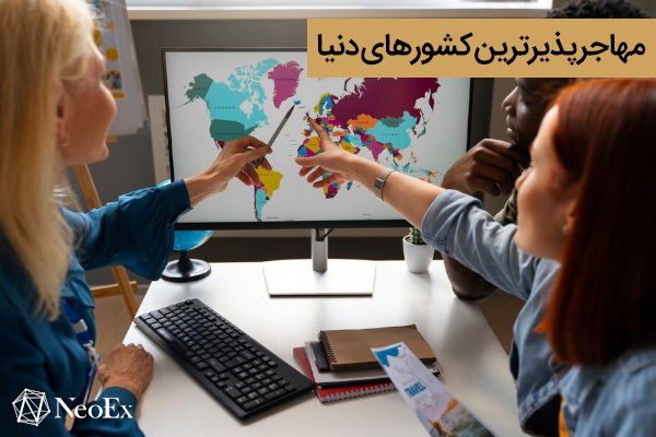مهاجرپذیرترین کشورهای دنیا